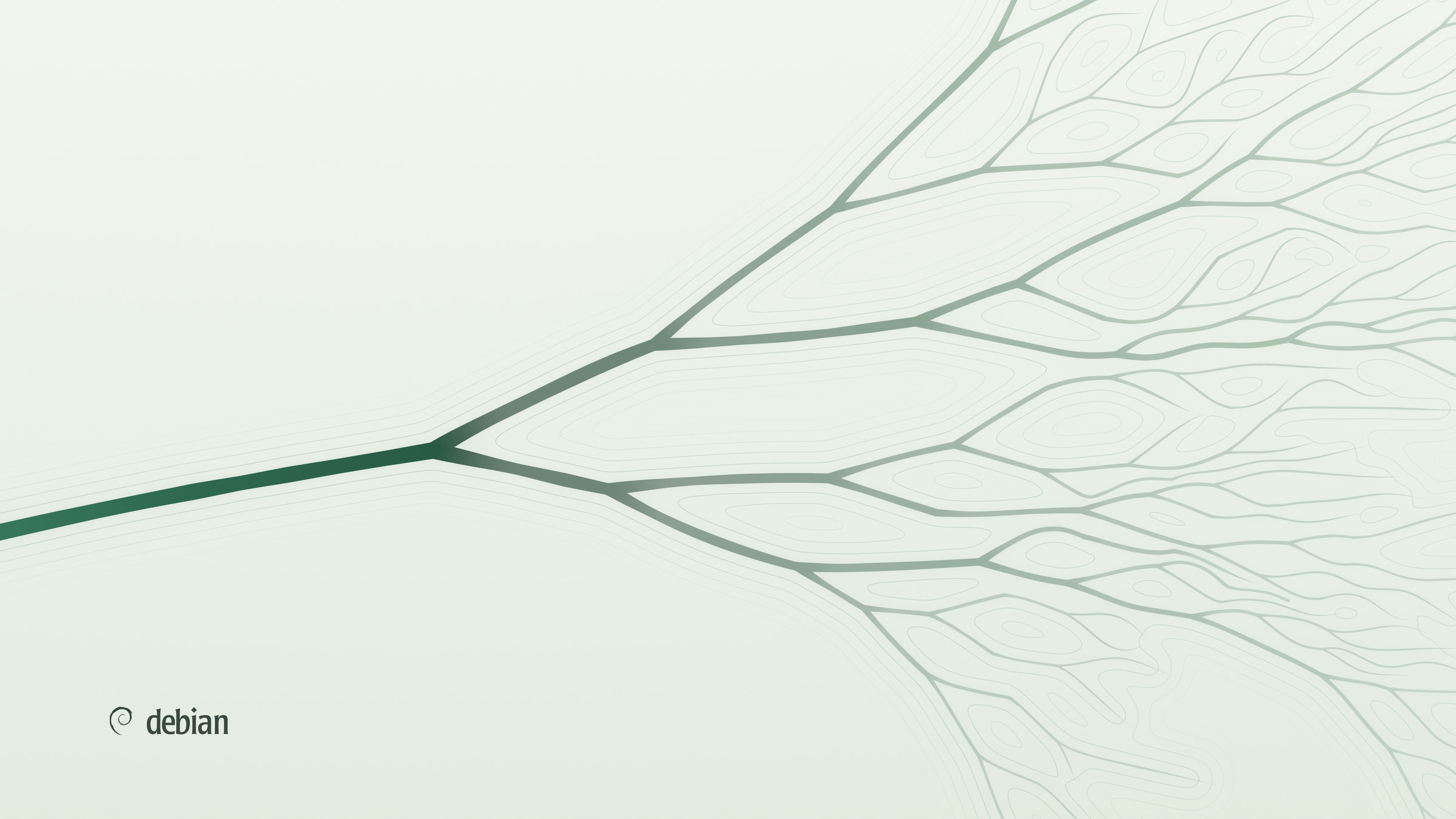 Distributary, light: the same river as ink on pale paper, fading into the paper as it forks.