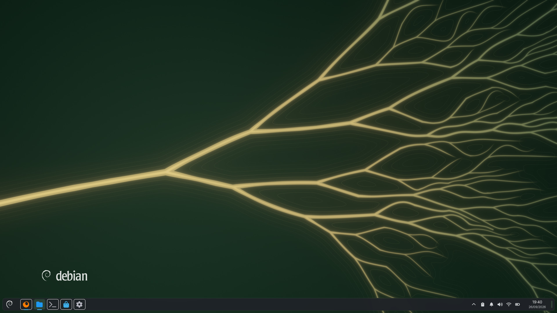 KDE Plasma desktop with a floating panel over the dark wallpaper.
