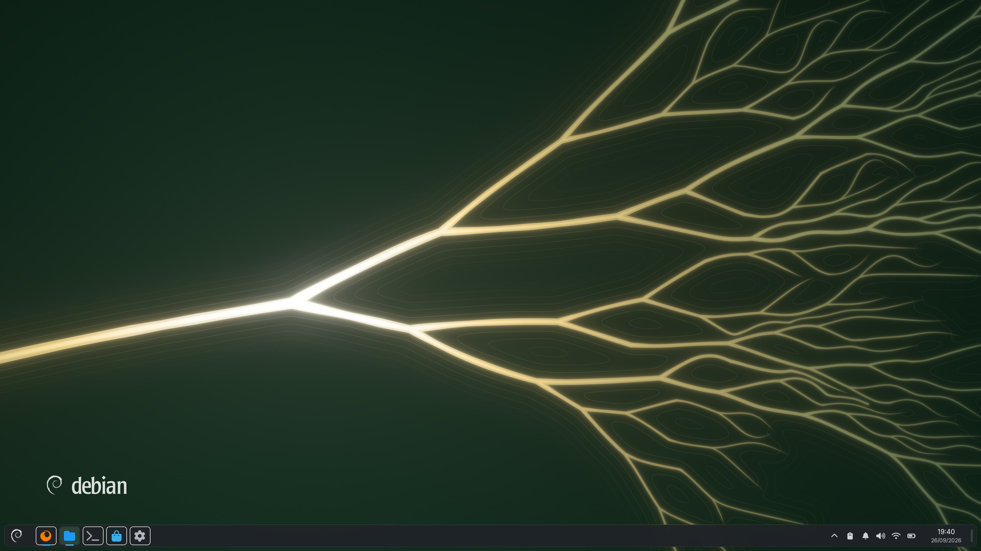KDE Plasma desktop with a floating panel over the dark wallpaper.